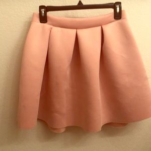 Pink skater skirt